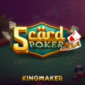 5 Card Poker on Casino Game App